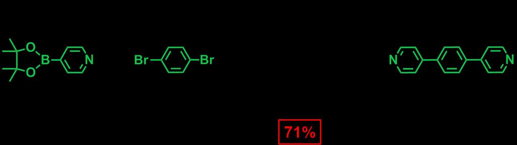 B. Synthetic Protocols 1) 4,4 -(1,4-Phenylene)bispyridine Extended Bipyridine = ExBIPY Scheme S1. Synthesis of 4,4 -(1,4-phenylene)bispyridine Extended Bipyridine = ExBIPY.