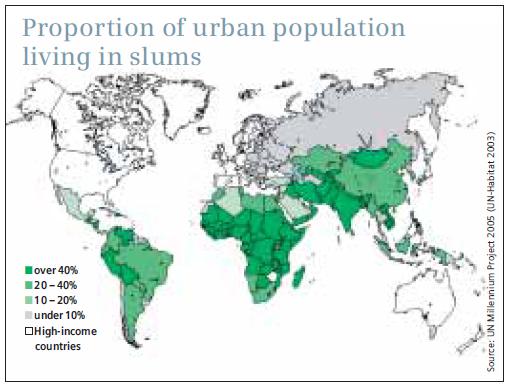 Source: GlobeScan, MRC McLean Hazel, 2008, Megacities Challenges A