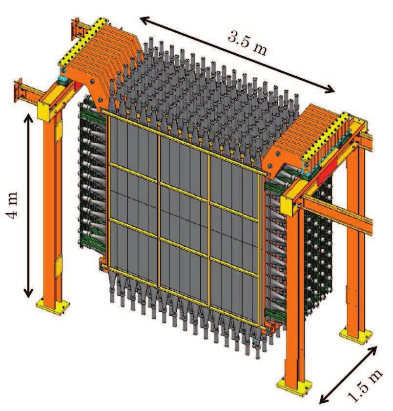 Figure 3.7: The MRD is installed downstream of the EC.