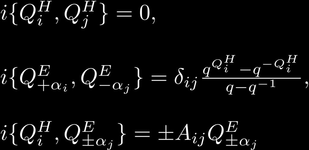 Lie algebra bracket of G (Kawaguchi, Matsumoto,