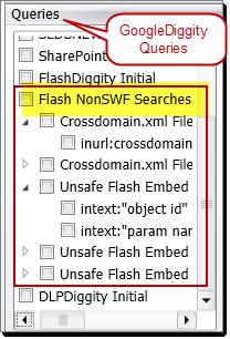 Flash Non-SWF Hacking O T H E R F L A S H H A C K I N G Google/Bing for Non-SWF files on target domains, but related to Flash.