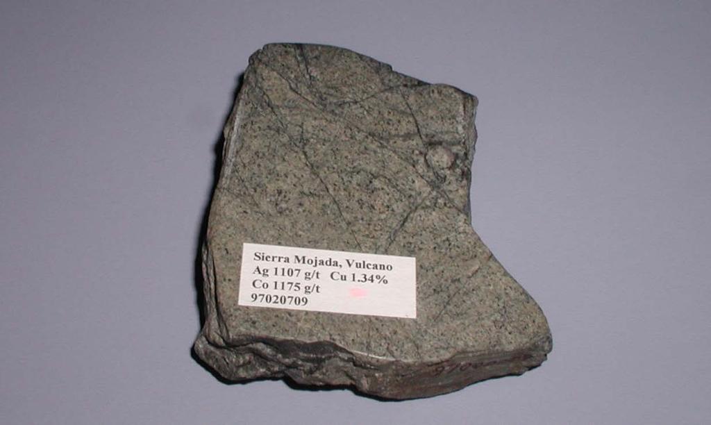 Carbonate Sandstone Vulcano Mine Copper