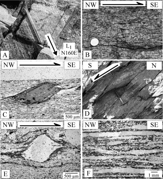 Lower Grade Mafic Unit; UWT: Upper Wutai Thrust; OVU: Orthogneiss and Volcanites Unit; LQGT: Longquanguan Thrust. Fig. 7.