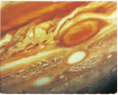 A The interiors of the gas giant planets are composed of fluids, either gaseous or liquid, and possibly small, solid cores.