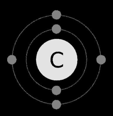 How are molecules formed? The number of electrons in the outermost electron shell determine whether an atom is reactive or inert. Carbon: reactive.