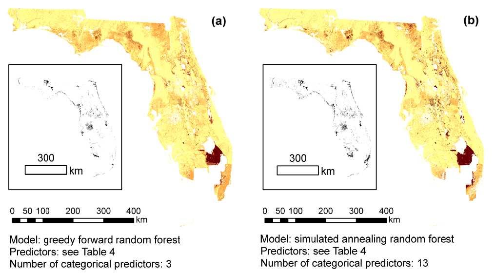 Soil Carbon Assessment across Florida, U.S. (Xiong, Grunwald et al. 2013. Geoderma) Validation results R 2 =0.57 RMDS=2.85 R 2 =0.