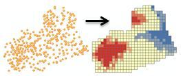 Hot Spot Analysis Statistically based methods to assess geographic clustering,