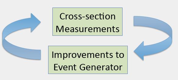 Neutrino Event Generator (GENIE) Includes a lot of physics: electron scattering, final state interaction (FSI) models, and nuclear physics models Provides framework for realising physics analysis for