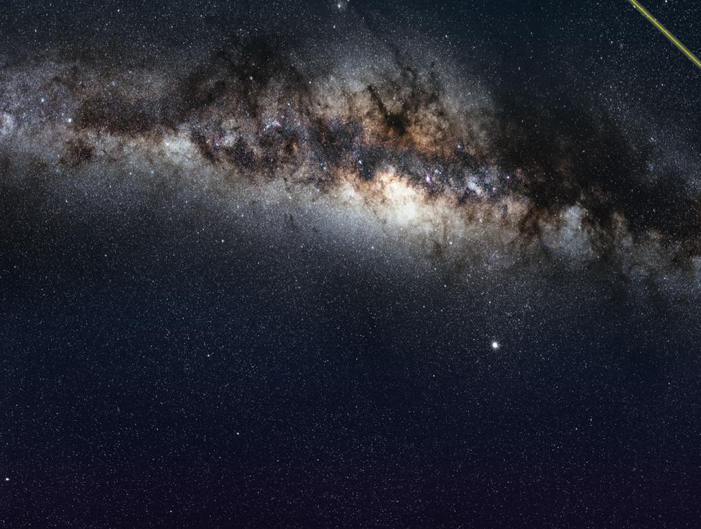 The Milky Way and GMT ESO/S.