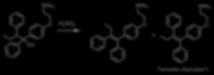 Industrial Example of Dehydration NMe 2 NMe 2 NMe 2 O 2 SO 4 O O O O Tamoxifen (Nolvadex ) O Estradiol Tamoxifen mimics estrogens, such as