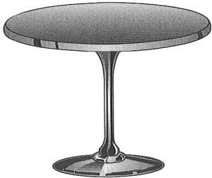 5. The top of a table is a circle. The radius of the top of the table is 50 cm. (a) Work out the area of the top of the table. cm² The base of the table is a circle.