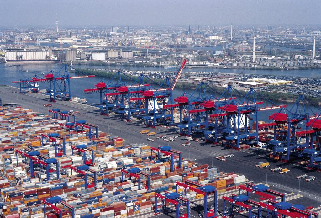 Container turnover more than 8 M per year EU