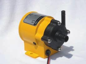 NE Prout PI-Z-D Series Mgneti rive pump with rushless DC motor Rre erth mgnets for strong performne in ompt pkge.