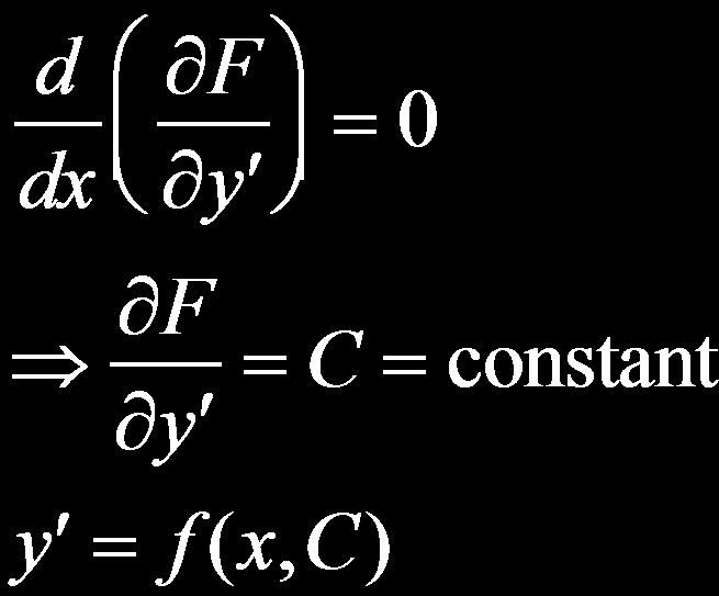 Integrand of the form Euler-Lagrange