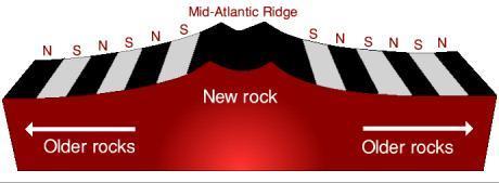 spreading Mid-Ocean Ridges Evidence of Sea Floor Spreading Ex.