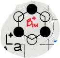 in hexane A 1g -B 2u
