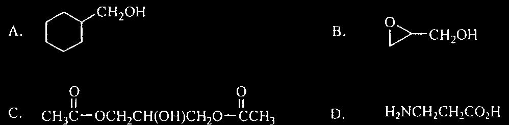15. HKAL 2003 II Q6b Compound A (C 6 H 6 O 6 ) is an acyclic tribasic acid isolated from the leaves and tubers of Aconitum napellus. Hydration of A gives two isomeric compounds, B and D.
