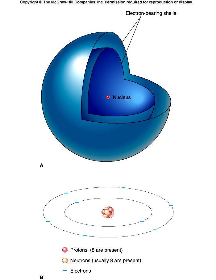 Recall the basic structure of the atom: a nucleus with