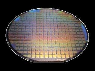 10 nm KT At the same scale, a 300 mm wafer would be 600 km across, roughly the