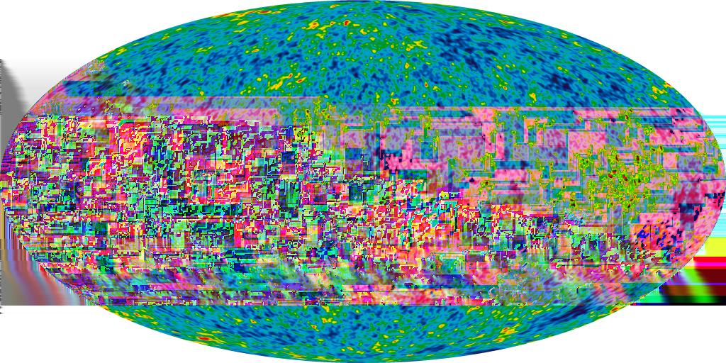 Polarized Light from the Big Bang Cosmic Microwave Background (CMB) is red-shifted radiation from Big Bang 14 109 years ago age, geometry, density, of universe from CMB intensity pattern first 0.