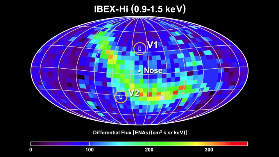 Solar Neighbourhood IBEX probe: Detection of the SS interaction with the