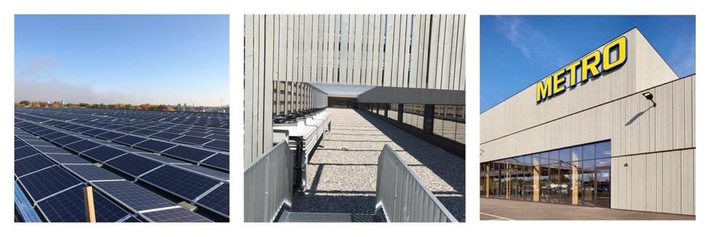 building envelope corresponds to low energy buildings maximum insulation quality = minimum heating requirement only the waste heat from the refrigeration system is used for heating photovoltaic