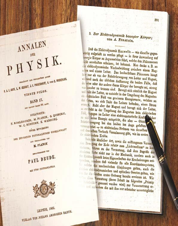 Einstein s Paper # 3 The paper On the Electrodynamics of Moving Bodies was published