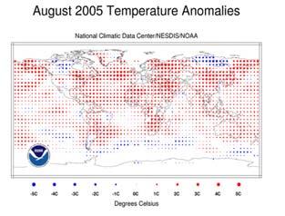 August 2005 Summer 2005 Warmest on record in N.