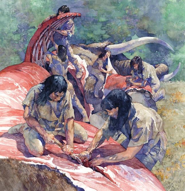 LESSON 1 Women Butchering a Mastodon Wood Ronsaville Harlin, Inc.