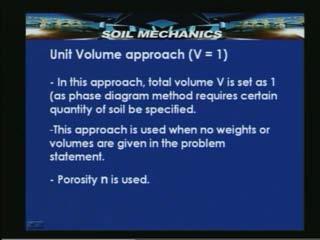 (Refer Slide Time: 01:28) In this lecture let us look into the methodology of the unit volume approach.