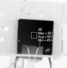 The thermal image resolution of Ti400 at different distances is presented in table 1. (a) (b) (c) (d) (e) (f) C. Measurement Method (g) (h) (i) Fig. 4.