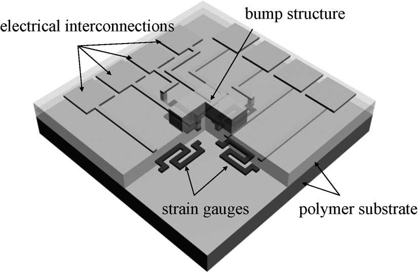 1.5. PIEZORESISTIVE FORCE SENSORS WITH POLYMER SPRINGS (a) Overview,