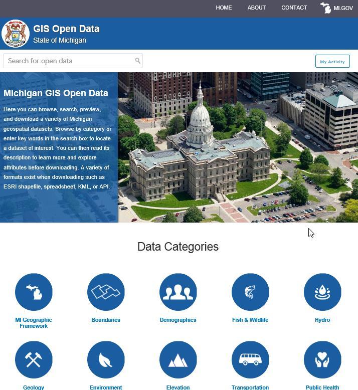 GIS Open Data Portal