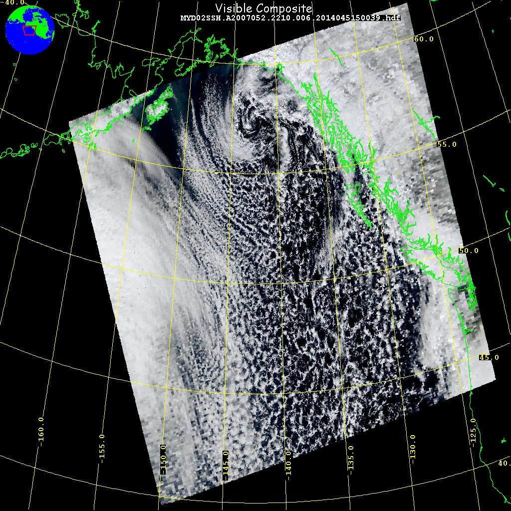 Further, the CloudSat precipitation flag also detects certain precipitation. Figure 4.