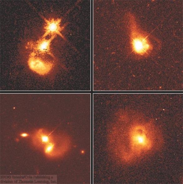 Gallery of Quasar Host Galaxies Slide