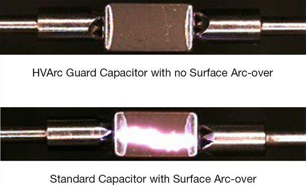 Surface Mount Multilayer Ceramic Chip Capacitors Prohibit Surface Arc-Over in High-Voltage Applications ELECTRICAL SPECIFICATIONS FEATURES For this Worldwide Patented Technology Specialty: