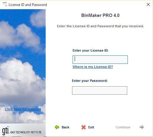 License Activation online dialogue box Enter your License ID and Password, which can be located on the back of software CD case or your purchase email, and press the Continue button to activate the