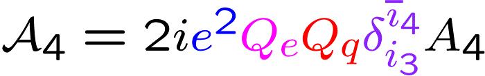 ~ Simplest Feynman diagram of all 2 3 R g R add helicity information, numeric labels 1 L L 4