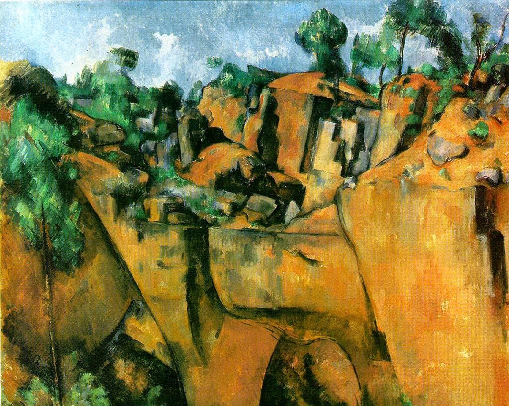 Paul Cézanne - Bibemus Quarry thank you for