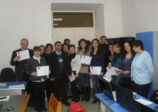 Course was composed of 10 lectures, which include theoretical part and exercises.