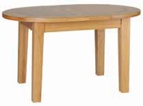 Oak Collection Dining 660 485 695 Small D End Extending