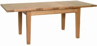 seating: 4 3 x 3 Flip Top Extending Table H 800mm (31 ½ )