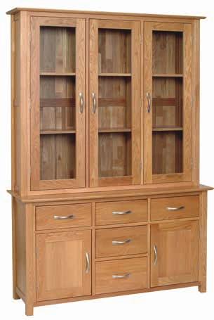 in cupboard *Base and top sold separately 495 475 4 6 Dresser Top H 1230mm