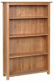 980mm (38 ½ ) Shelves are adjustable