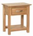 Oak Collection Bedroom Night Stand H 568mm (22 ¼ ) W