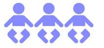 Handling data Task This pictogram shows how many babies were born in a city from