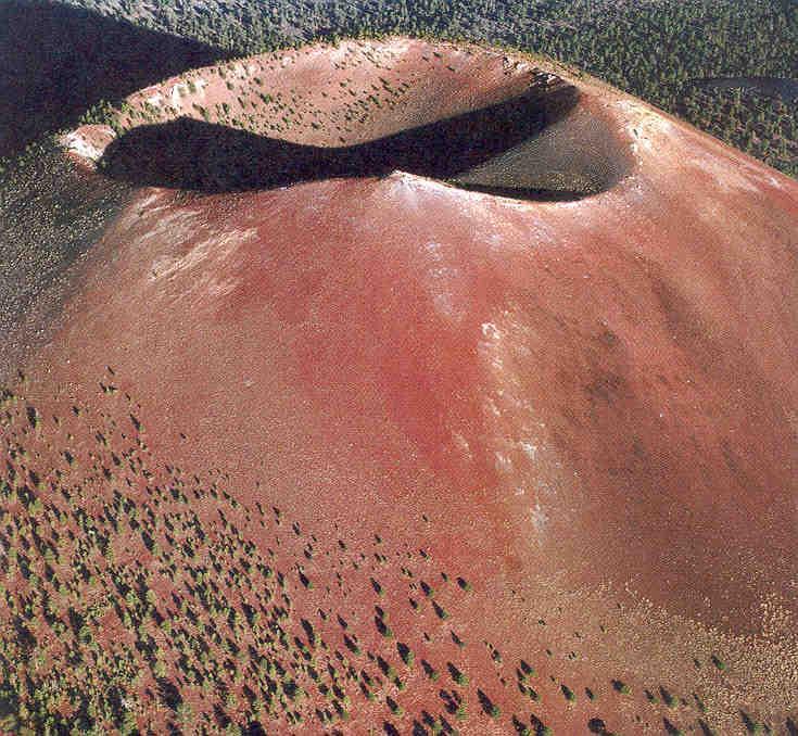 Types of Volcanoes Cinder Cone