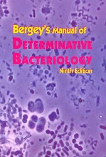 Classification Systems for Bacteria and Archaea Two comprehensive Databases: Bergey s Manual of Determinative