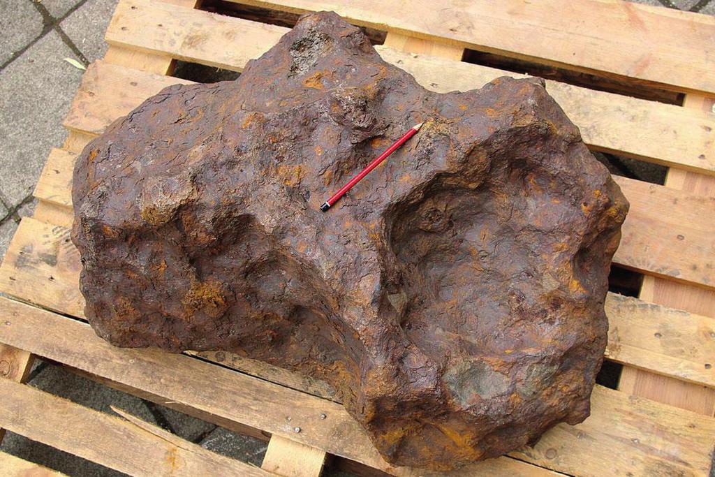This one is a piece of the biggest meteorite