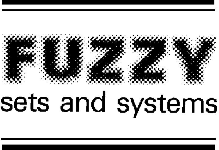 Fuzzy Sets Systems 15 (2005) 151 155 www.elsevier.